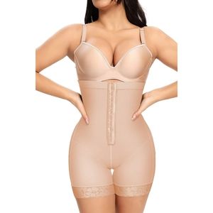 High Waist Body Shaper Girdle with Butt Lifter